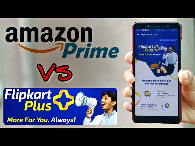 Flipkart Plus Service Vs Amazon Prime in Hindi ¦ Free delivery  Membership¦ Fast Shipping ¦ Customer
