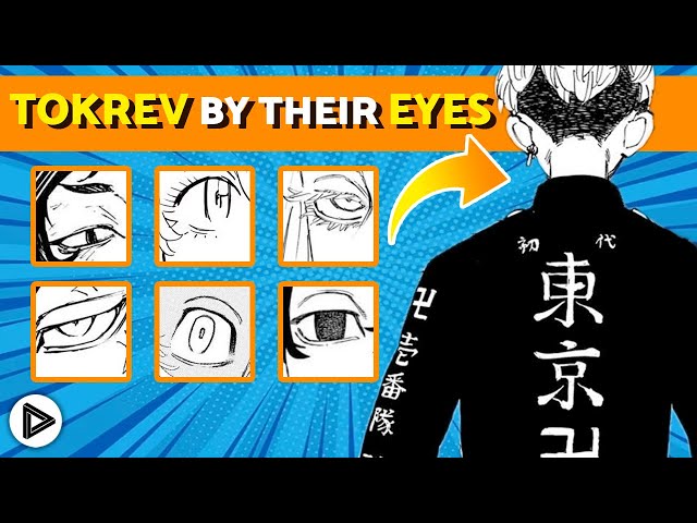 GUESS the TOKYO REVENGERS CHARACTER by their EYES 👊🏼 | Tokyo Revengers Name All | Anime Manga Quiz