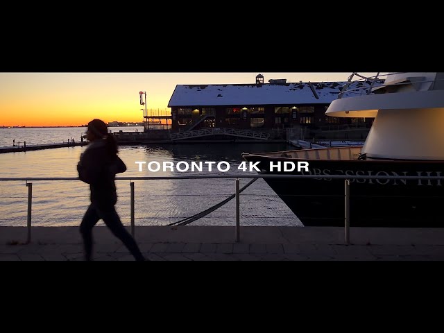 iPhone 12 Pro HDR 4K Cinematic short film - TORONTO