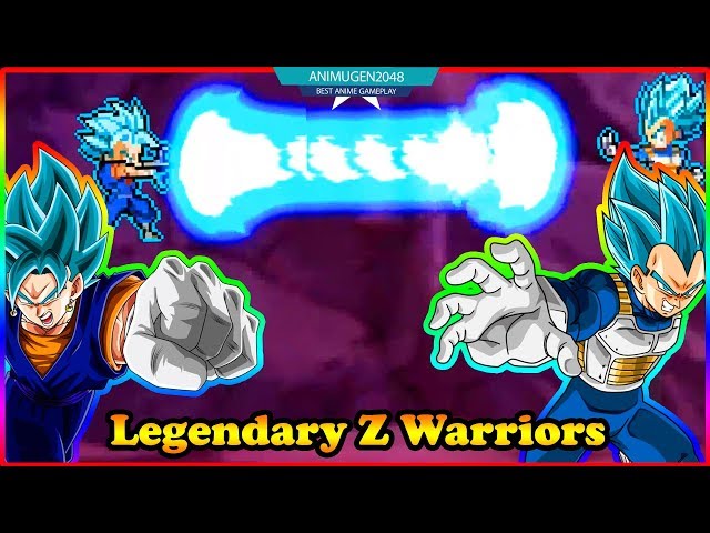 💛 VEGITO BLUE vs VEGETA BLUE 💛 Legendary Z Warriors APK #6 | Random Battle Unlock All Character #FHD