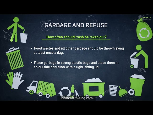 How to handle garbage and refuse