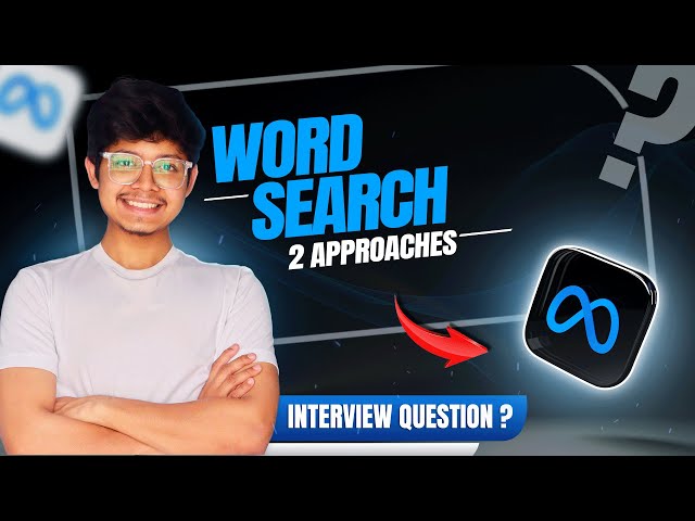 79. Word Search | Recursion & Backtracking | 489. Robot Room Cleaner | 2 Approaches