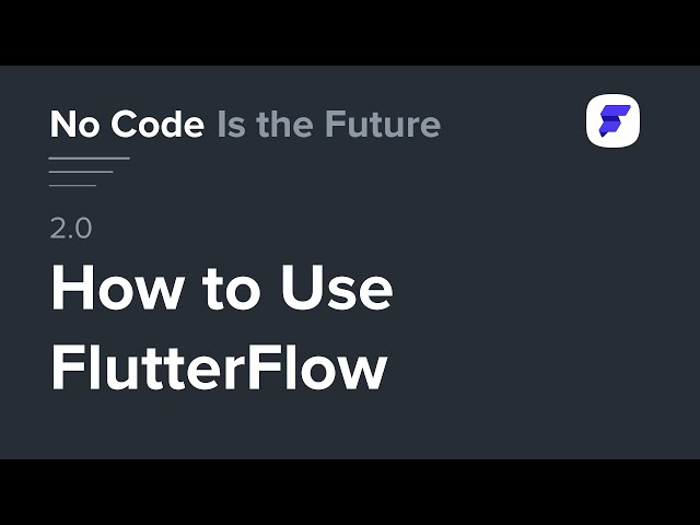 How to use FlutterFlow a #nocode builder to create #flutter #apps