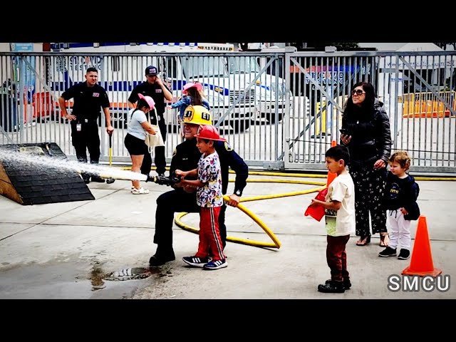 SMFD's Fire Service Day Captivates Community with Interactive Activities and Education