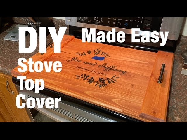 DIY Stove Top Cover Made Easy
