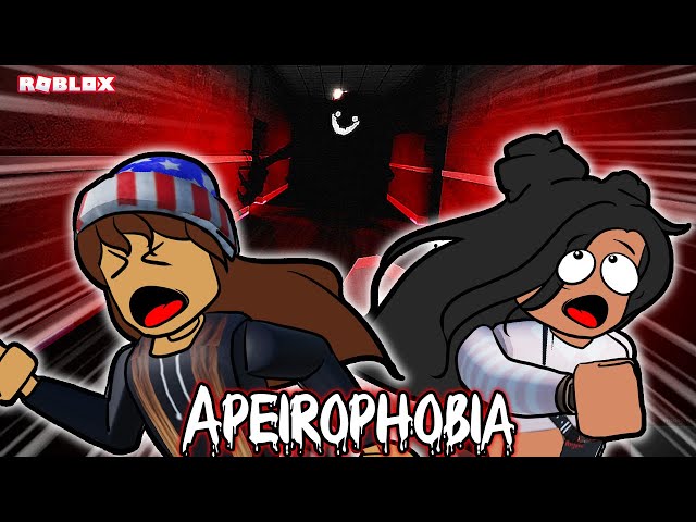 Forcing My SISTER to Play Roblox Apeirophobia with Me!! *SPOILER* WE BOTH GET SCARED!!