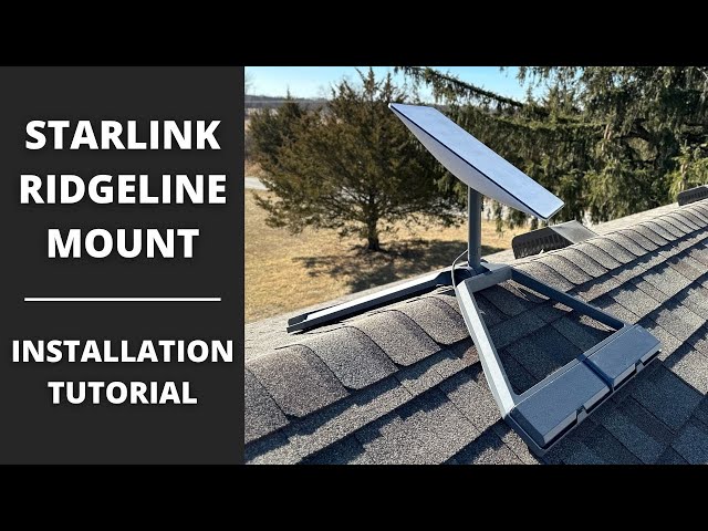 Starlink Gen 2 Ridgeline Mount Kit - Installation Tutorial