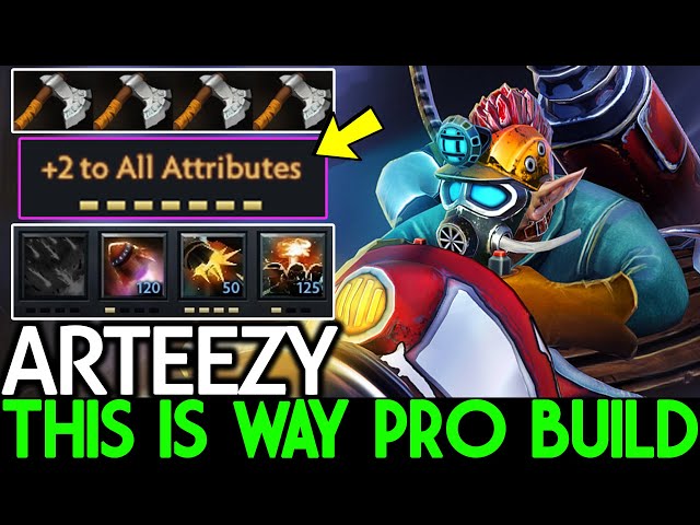 ARTEEZY [Gyrocopter] This is Way Pro Build Too Fast Farming Dota 2