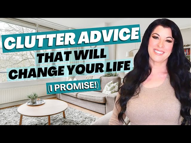 The ONLY Way to Conquer CLUTTER - real decluttering and cleaning advice that will change your life