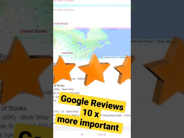 Google Business Reviews. 10 times more important than ever