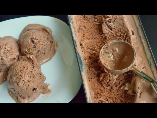 DOUBLE CHOCOLATE ICE-CREAM by (YES I CAN COOK)