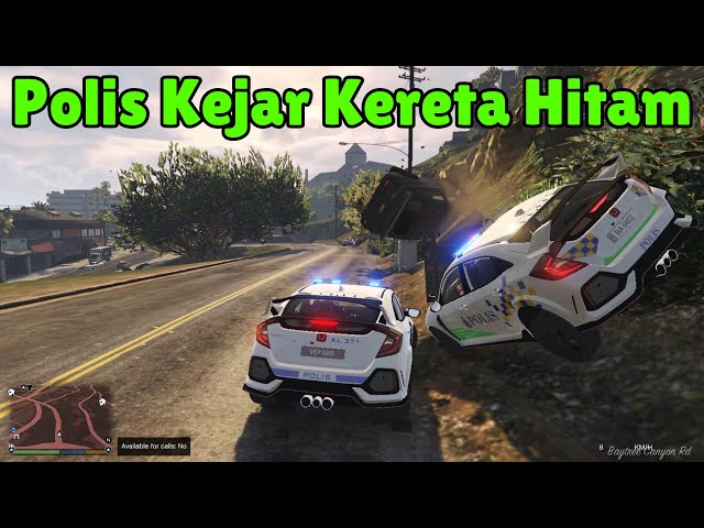 Polis Kejar Kereta Laju - GTA 5 Lspdfr PC Gameplay