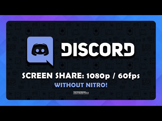 How To Stream 1080p On Discord WITHOUT NITRO - (Tutorial)