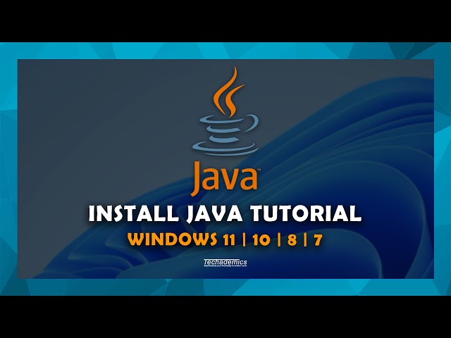 How To Install Java On Windows PC - (Quick & Easy)