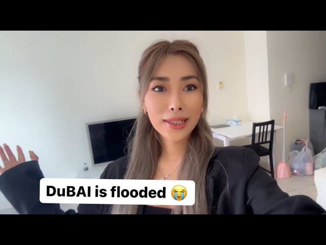 Dubai is flooded 😭🇦🇪🌧️🌊/ Grocery 🛒🧹