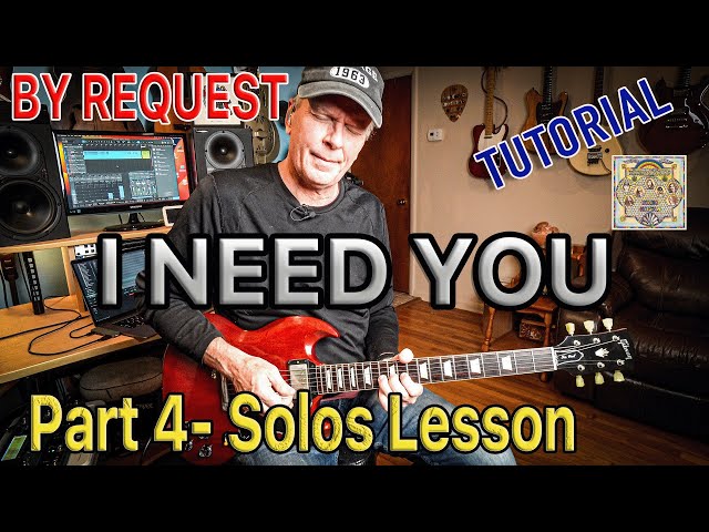 I Need You (Solos Lesson) Lynyrd Skynyrd