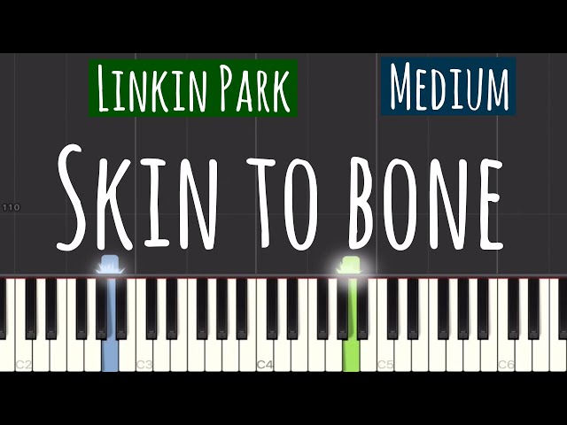 Linkin Park - Skin To Bone Piano Tutorial | Medium