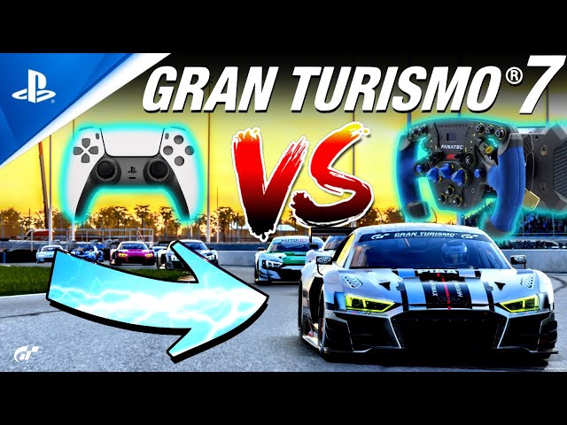 Does A Wheel Make You FASTER Than Controller In Gran Turismo 7? 🤔