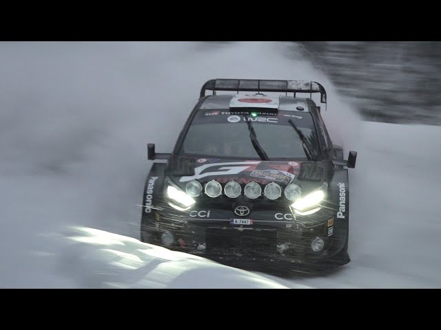 Best of WRC Rally Sweden 2024 - INSANE SPEEDS ON SNOW