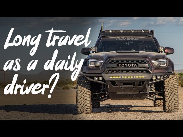 Dirt King Long Travel 3rd Gen Tacoma | C4 Fabrication Hybrid bumper | Build Walk Around | Mods