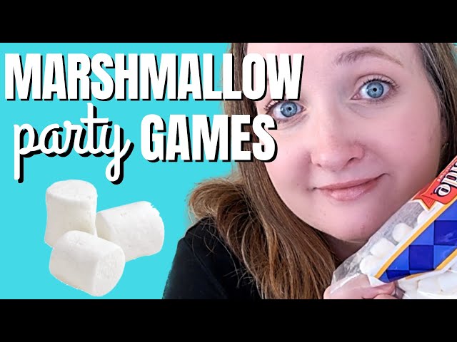Marshmallow Party Games for Kids