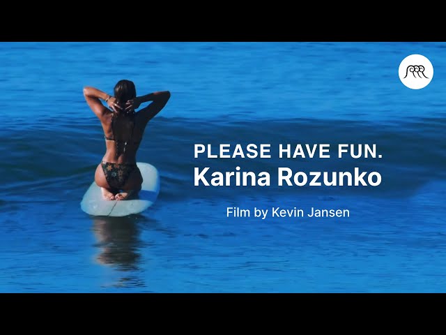 California's stylish logger Karina Rozunko | excerpt from "PLEASE HAVE FUN."