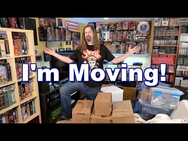 * SURPRISE * I’m MOVING! - GOODBYE to the old GAME ROOM!