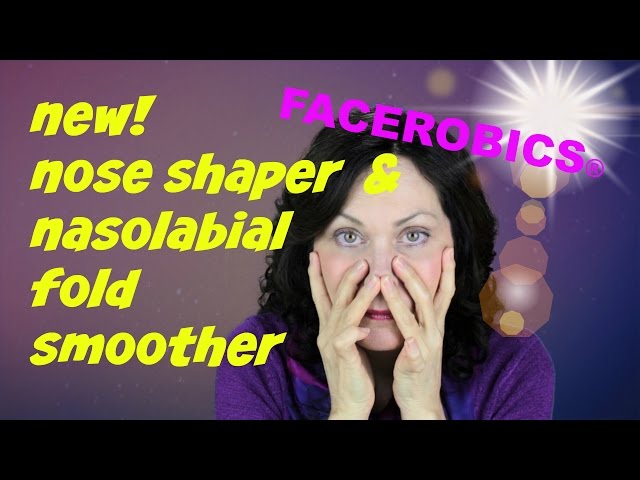 Get Rid of Nasolabial Folds - No Nose Surgery - Face Exercise | FACEROBICS® Face Exercise Program