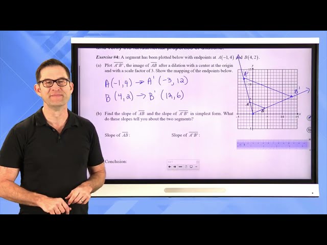 N-Gen Math Geometry.Unit 7.Lesson 2.Dilations in the Coordinate Plane
