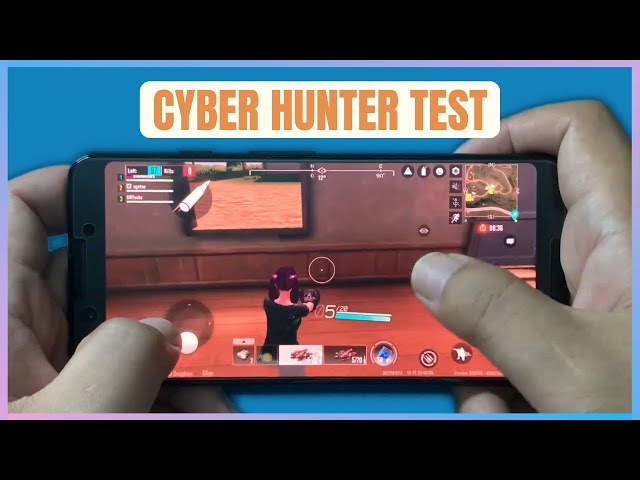 Cyber Hunter on Google Pixel 3