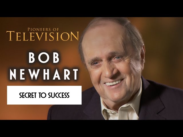 Bob Newhart | Reveals the Secret to Success in Show Business | Steven J Boettcher