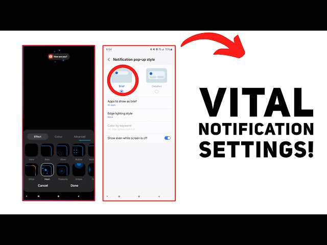 Notifications Tips and Tricks!! Galaxy S24 Ultra!