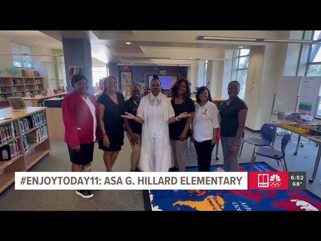 Enjoy Today! | Local shoutout from Asa G. Hillard Elementary School