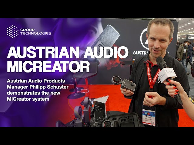 Austrian Audio MiCreator: USB Studio Microphone System and Audio Interface