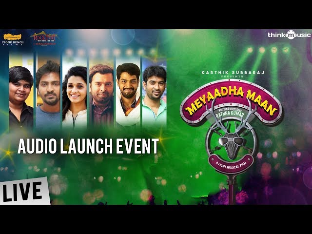 Meyaadha Maan Audio Launch Event !! | Vaibhav, Priya | Pradeep Kumar | Santhosh Narayanan