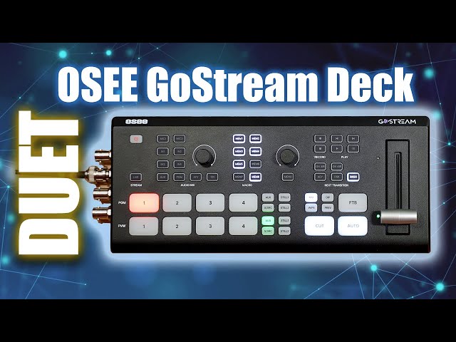 Osee GoStream Deck DUET:  Live Stream Video Mixer