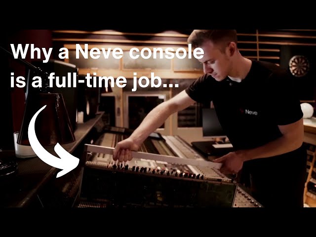 A legendary Neve console and how to maintain it