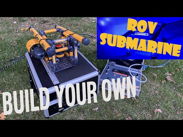 Build your own ROV Submarine Seaperch - portable DIY