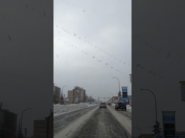 Winter, Edmonton, Alberta, Canada.