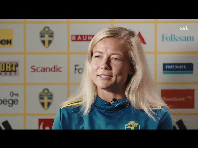 Hanna Glas back in the national team after her fourth (!!!) ACL injury | Rolfö with a nice message