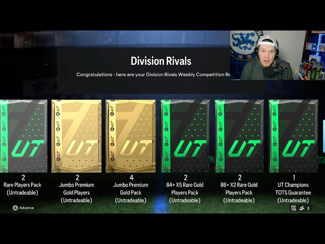 DIVISION RIVALS REWARDS! EA PLEASE GIVE ME SOME BLUES! FC 24 ULTIMATE TEAM