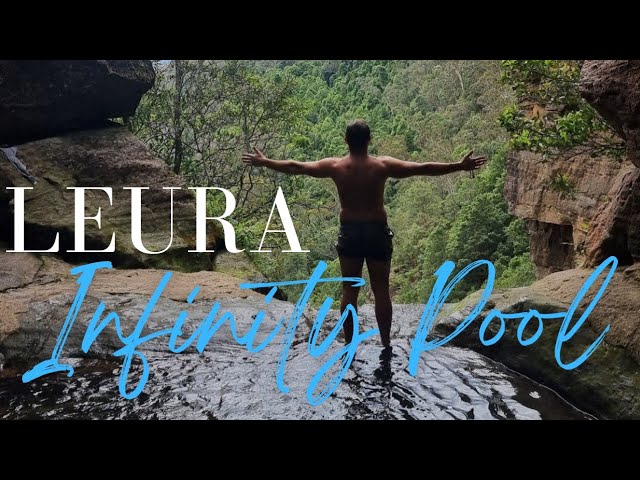 WHAT A FIND! LEURA infinity pool! 💦 Blue Mountains, Australia!