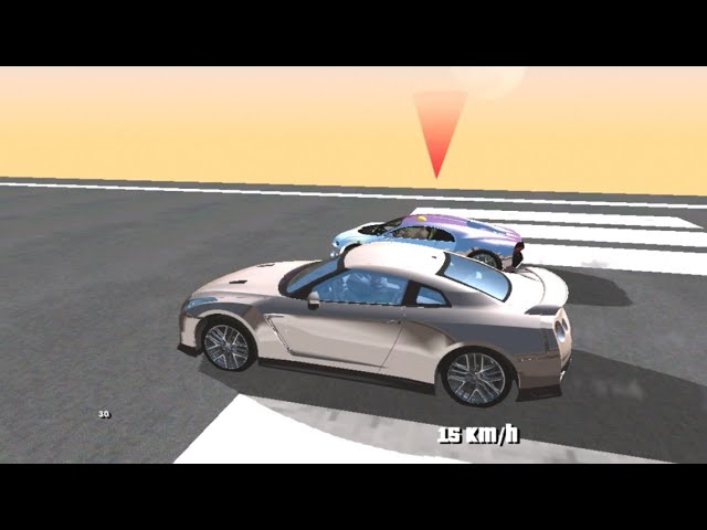 1200 HP Nissan GTR Vs Bugatti Chiron Drag Race