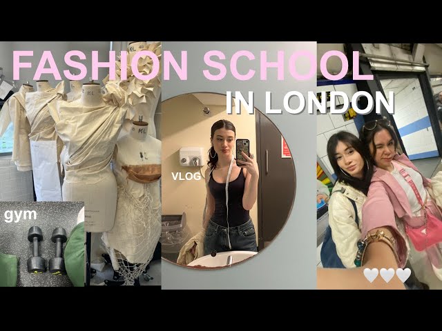 life as a fashion student in London - uni diaries
