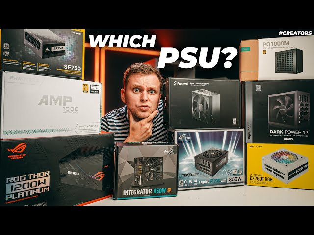 PSU Buying GUIDE for Creators - It's slightly Different!