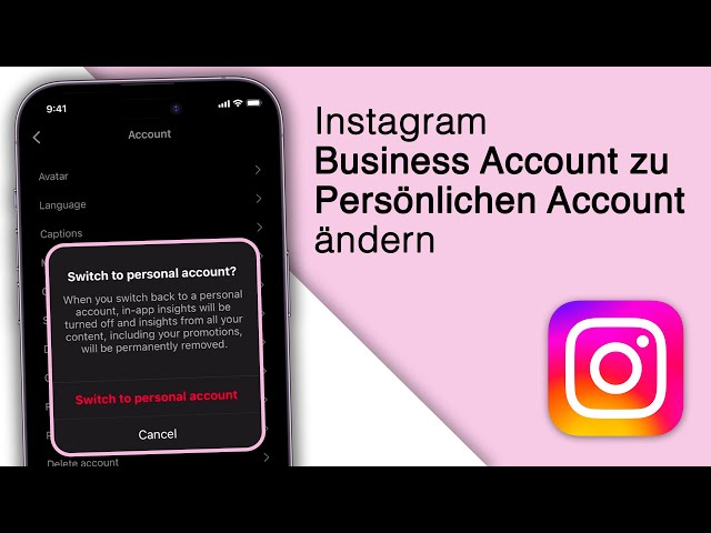 Instagram Business Account Privat stellen in 2024!
