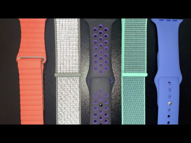2019 Spring Apple Watch Band Review -Nike Sport Band/Nike Sport Loop/Leather Loop (ALL COLORS!)