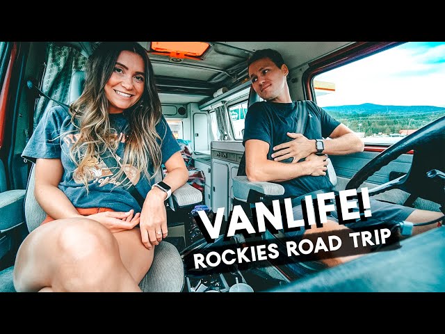 ROCKIES ROAD TRIP with NO PLANS! | Mount Robson in our Westfalia