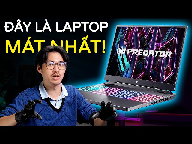 KIẾM CHỨNG: Laptop Gaming MÁT NHẤT Sử Dụng Core i7? - Acer Predator Helios NEO 16