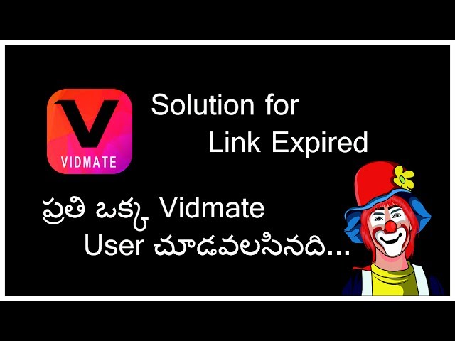 Vidmate link expired solution